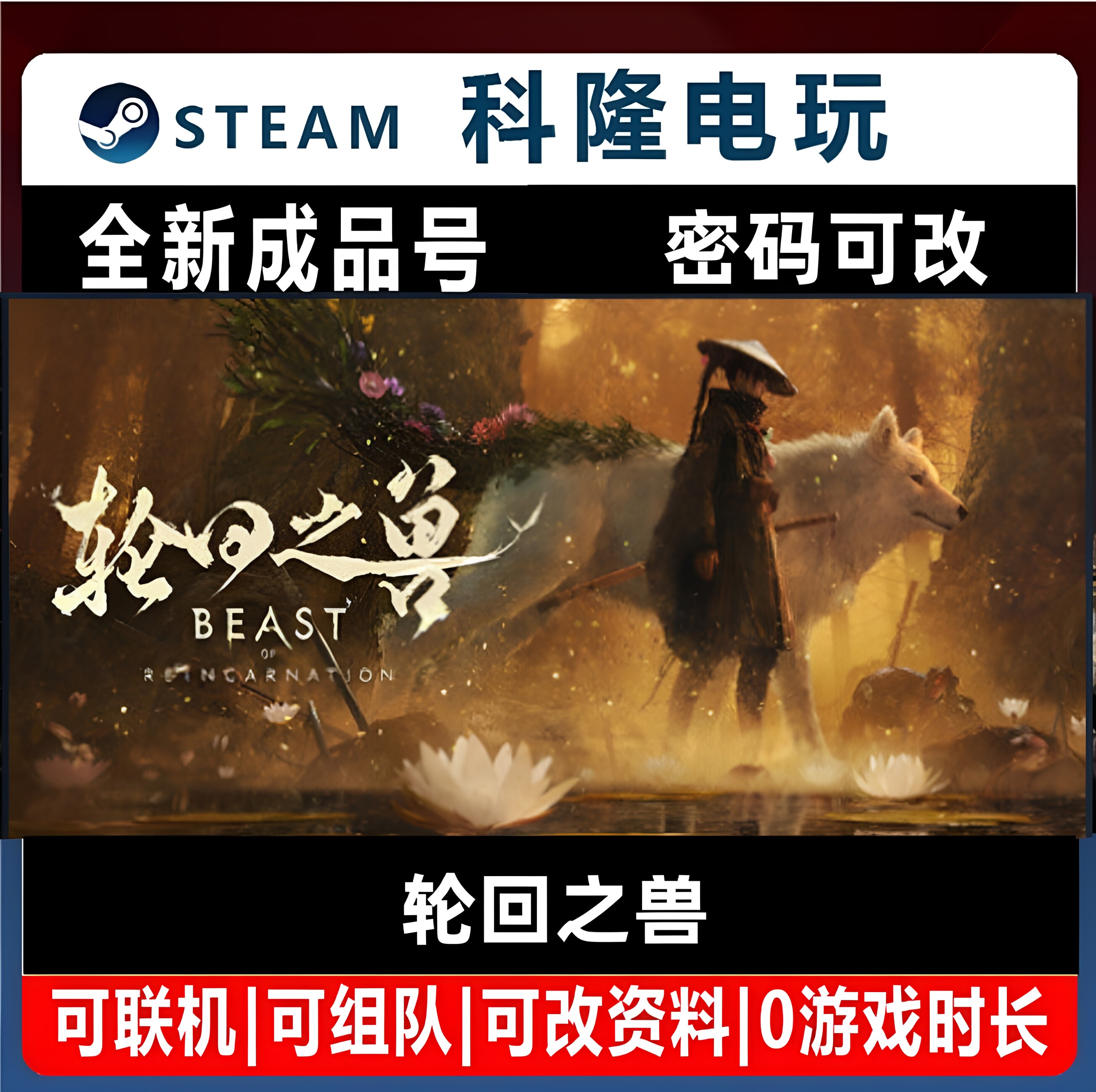 Steam正版 轮回之兽 Beast of Reincarnation  全新0时长成品号 - 实物图