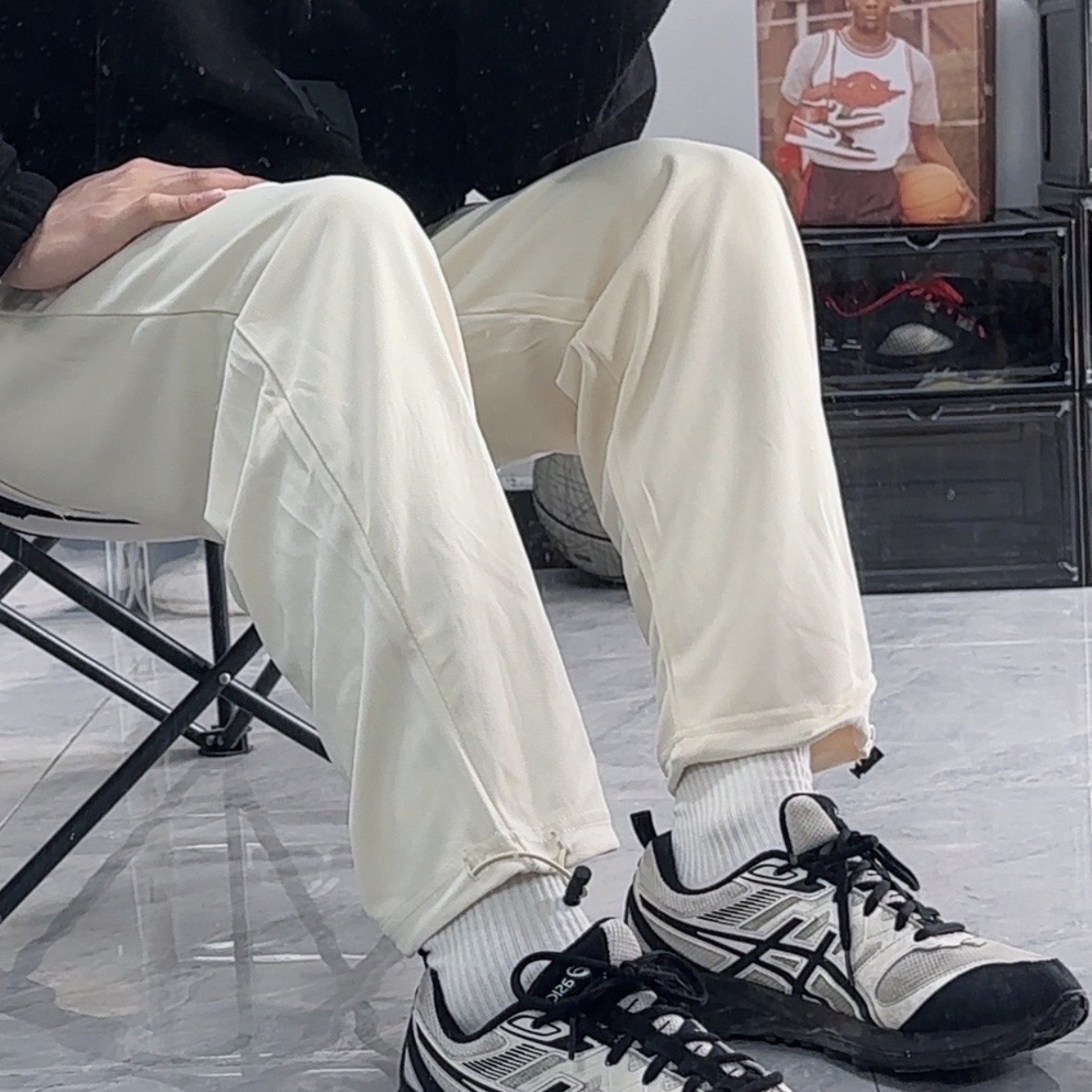 ASICS Gel-Sonoma CN跑步鞋 男款 白色1011B852-101