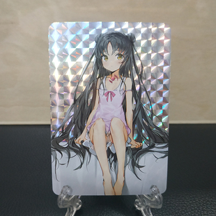FGO动漫卡手游卡  撅嘴表情水着精美镭射闪卡收藏卡 9张 第3弹