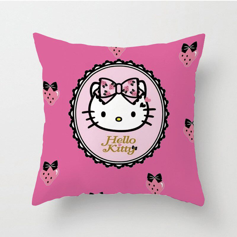 可愛卡通kt抱枕凱蒂貓汽車沙發靠墊床上靠背kt枕套女生兒童禮物在類目 居家布藝, 靠墊/抱枕中 - 來自Buy2taobao.com提供專業的淘寶代購服務