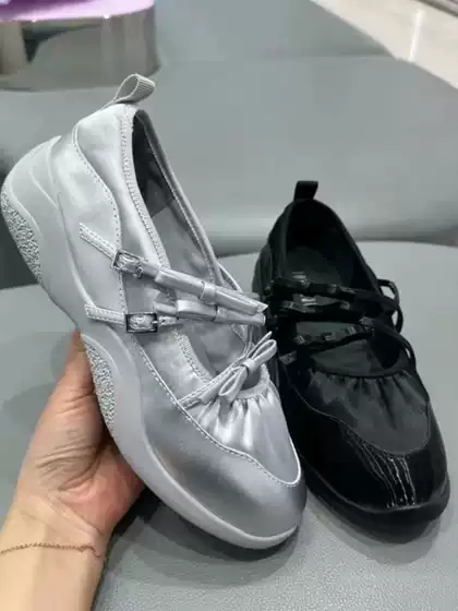 Dong Jie's Same Style Galaxy Ballet Shoes 2026 Spring Fashion Versatile Sports Mary Jane Shoes Women's Flat Shallow Mouth Single Shoes