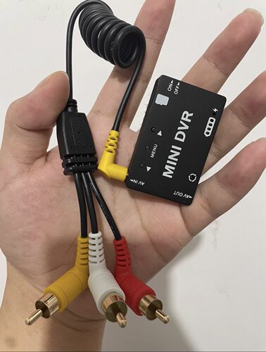 MINI DVR 专用A视频线｜完全适配 minidvr连接线一拖三版本