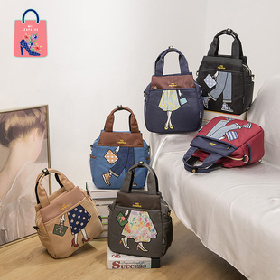 新款 zapatos休闲尼龙斜挎包多功能手提包通勤包 高质感mis