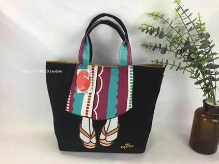 miszapatos小清新刺绣可爱和服单肩包百搭休闲包魅力女款包