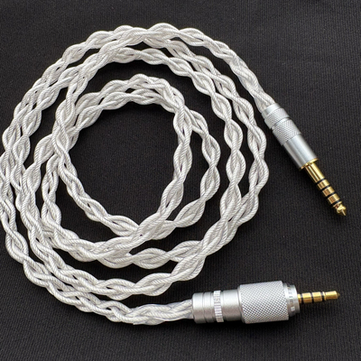 德聆格适用于SON MV1 M1 EH500 1A 4.4mm平衡耳机音频线DIY升级线