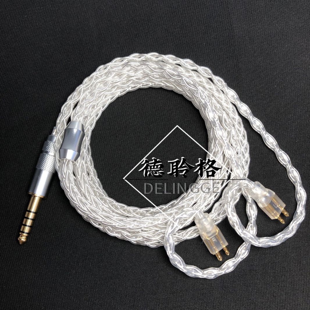 德聆格Fitear萌音F111 MH334 335DW private333单晶银耳机升级线