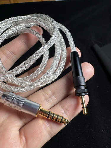 德聆格SRH440/SRH840/SRH940/SRH750银线耳机升级线4.4mm平衡线