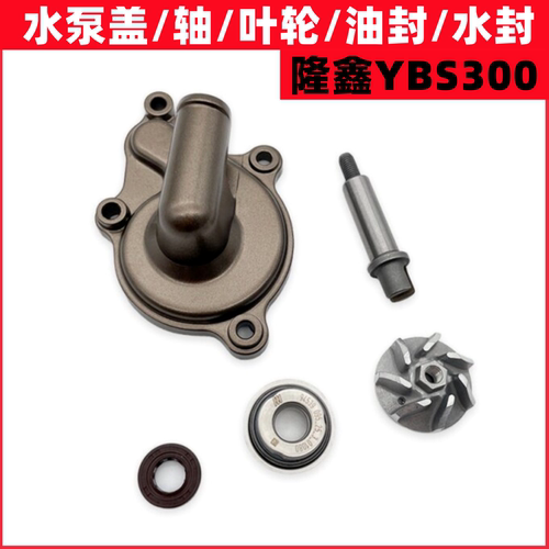 隆鑫YBS300水泵轴盖子油封水封