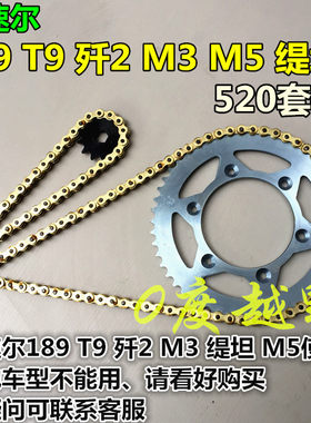 波速尔歼2m5越野摩托车链盘链条