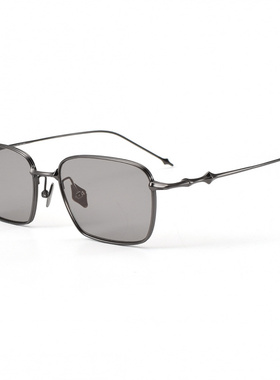 GM款方形星光芒芒银框墨镜ATOMI尼龙绅士男怪兽女太阳眼镜ABA GD