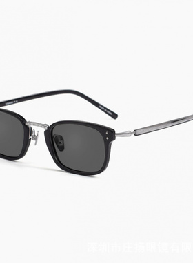 曾永同款方框纯钛太阳镜GMS820进口板材钛男女MASU墨镜NAGA