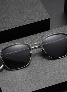 帅酷新款LYNX夏季时尚潮流ins防紫外线纯钛可配近视太阳镜偏光镜