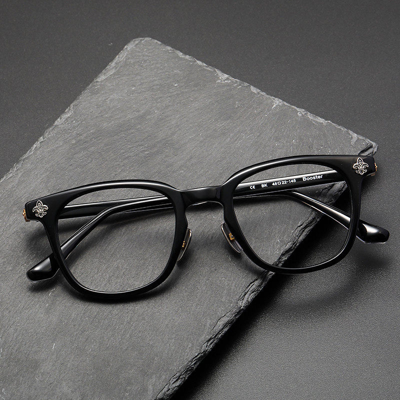 V潮克罗伈HARRY透明色近视眼镜框男女镜架可配有度数防蓝光镜片