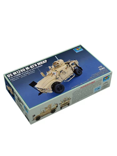 3G модель Trumpeter в сборе боевая машина 07413 M1240 M-ATV противоминная и засадная машина