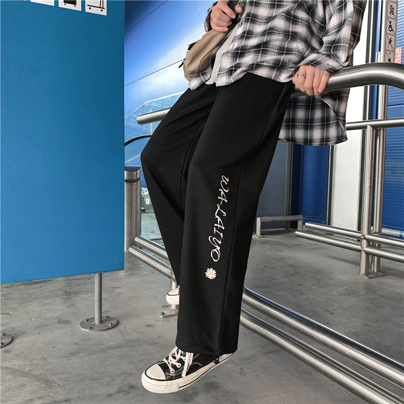 2021春季新款束脚裤潮流百搭宽松运动裤卫裤 XZ229-1 WK01 P45图片