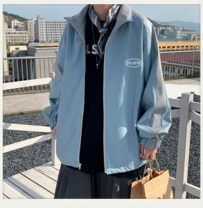 2021港风春季pu皮衣夹克男宽松百搭潮流外套  XZ229-1 PY01图片