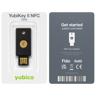 Yubico安全密钥Yubikey 5NFC  5cNFC FIPS包邮FIDO2 Nist认证