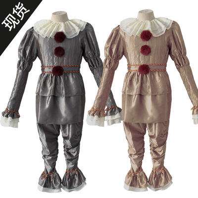 喵屋小丑回魂2cosplay服小丑Pennywise佩尼怀斯万圣节cosplay派对