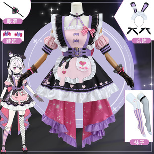 2.0 喵屋彩虹社cos服Nijisanji Marionette Maria cosplay