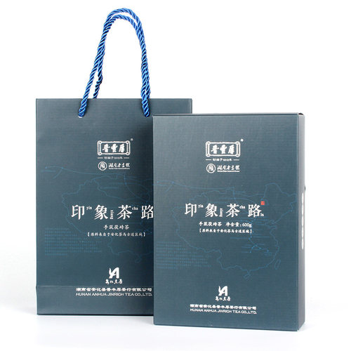 印象茶路600克黑茶金花