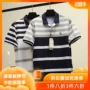 Áo sơ mi nam POLO 2019 hè mới Laxia sọc sọc Han Fan là ve áo tay ngắn hoang dã 50101651 - Polo áo poloman