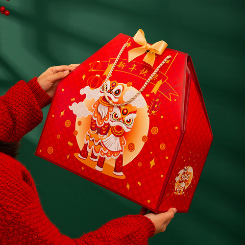 新年赠送礼品森屿叶精美礼品袋