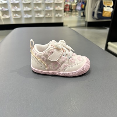 江博士专柜正品2025秋女宝一段软底步前鞋防滑机能鞋1B13A3014AW0