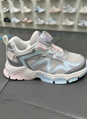 江博士专柜正品2026春女童二段机能鞋网面透气学步鞋1B16B1022FW0