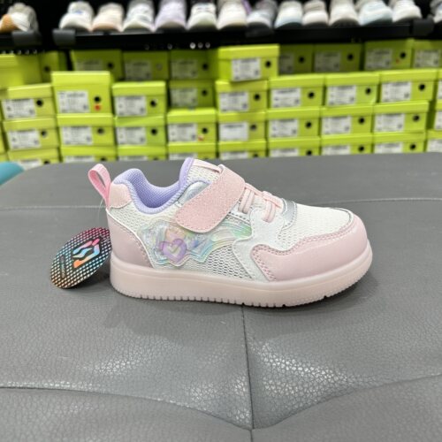 江博士专柜正品2026春女童二段机能鞋闪灯透气学步鞋1B14B1005AW0