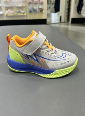 江博士专柜正品2025春男女童二段网面防滑透气篮球鞋1B16A1026BM0