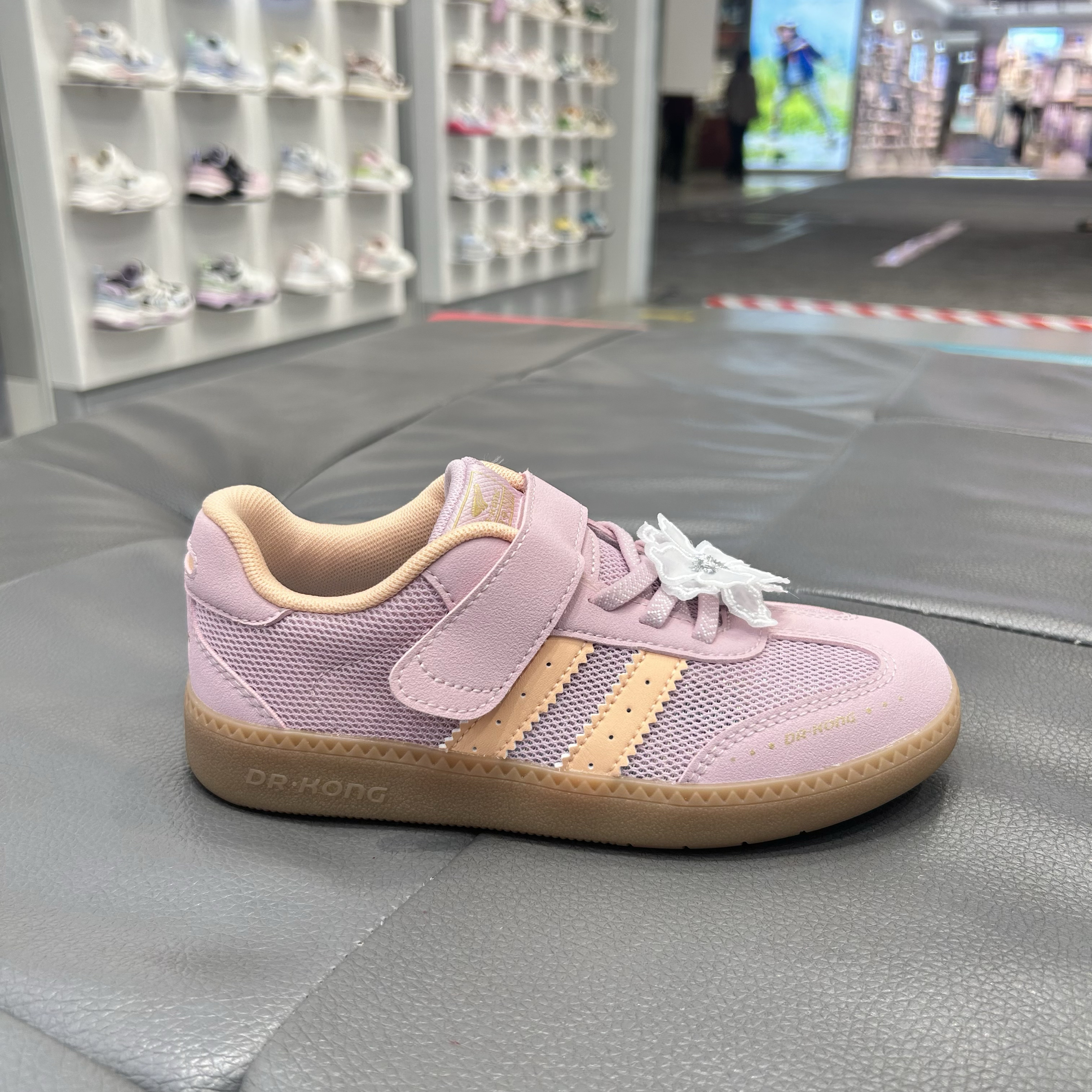 江博士专柜正品2025春季女童二阶段机能鞋透气学步鞋1B16A1018LW0