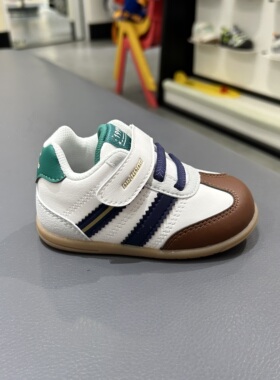 江博士专柜正品2025秋季男童一段网面透气软底步前鞋1B13A3007AM0