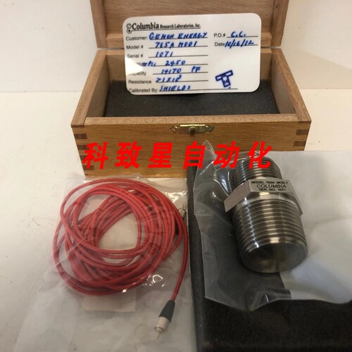 工业配件COLUMBIA RESEARCH ACCELEROMETER MOD 1 MODEL 765A