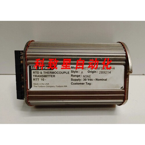工业配件30V RTD/COUPLE RTT10-ANFSN000-H B0190AM