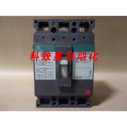 工业配件GE TED TED134035 3极35 AMP 480V 断路器TED134035WL