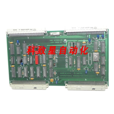 工业配件INTERNATIONAL ROBOMATION INTELLIGENCE VME INTERFACE