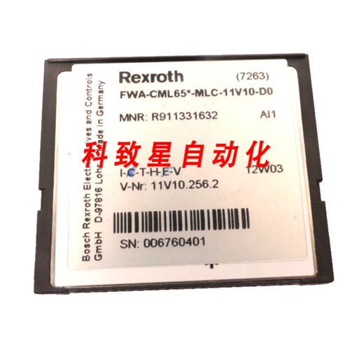 工业配件FWA-CML65 -MLC-11V10-D0 TRS 1GB GRADE R911331632
