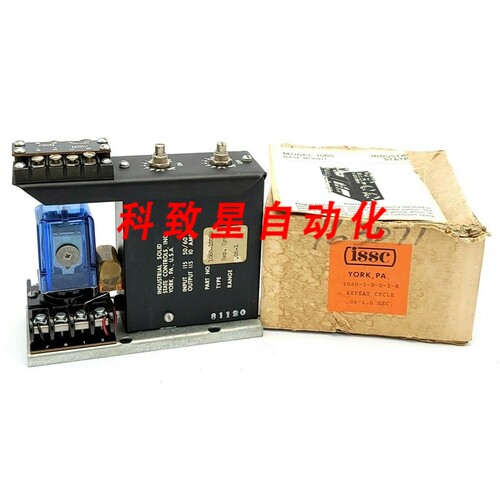 工业配件ISSC 1060-1-DD-2-B 定时器继电器10601DD2B 周期.06-1.0
