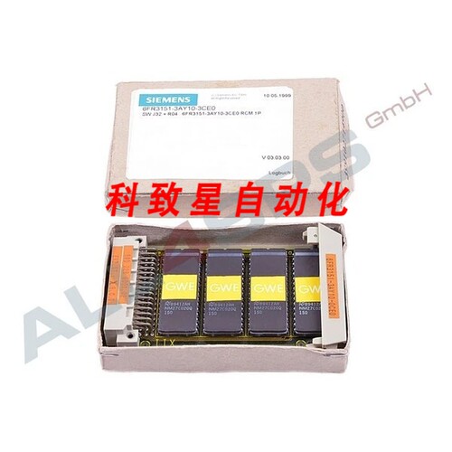 工业配件1P系统3.2模块卡R04 6FR3151-3AY10-3CE0