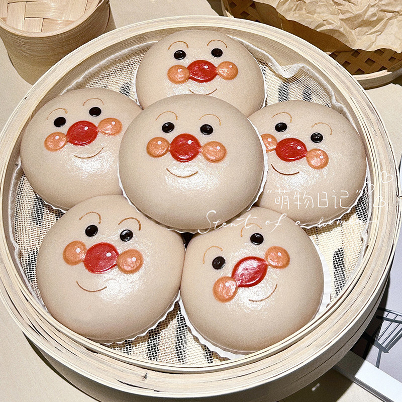 萌物日记果蔬馒头面包超人