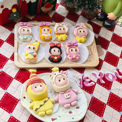 馒友福可爱卡通星星