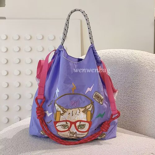 电猫尼龙包单肩斜挎包