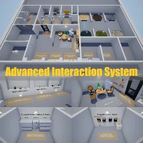 UE4虚幻游戏高级交互系统Advanced Interaction System 4.26-4.27