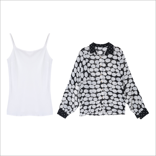 XF 荷叶边撞色烫钻波点印花优雅长袖衬衫女1138|msdalam kategori Butik wanita / wanita, shirt - dari Buy2taobao.com untuk memberikan perkhidmatan ejen Taobao profesional membeli