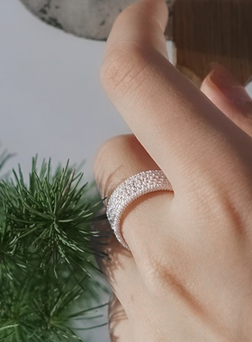 【织锦 一寸十里】非遗花丝编织戒指新中式高级感情人节生日礼物