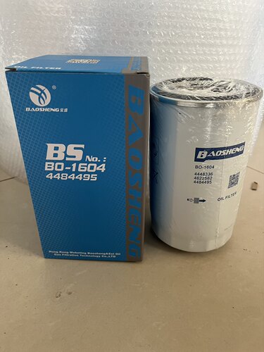 适用挖掘机日立三一徐工住友凯斯力士德机油滤芯4484495/4448336