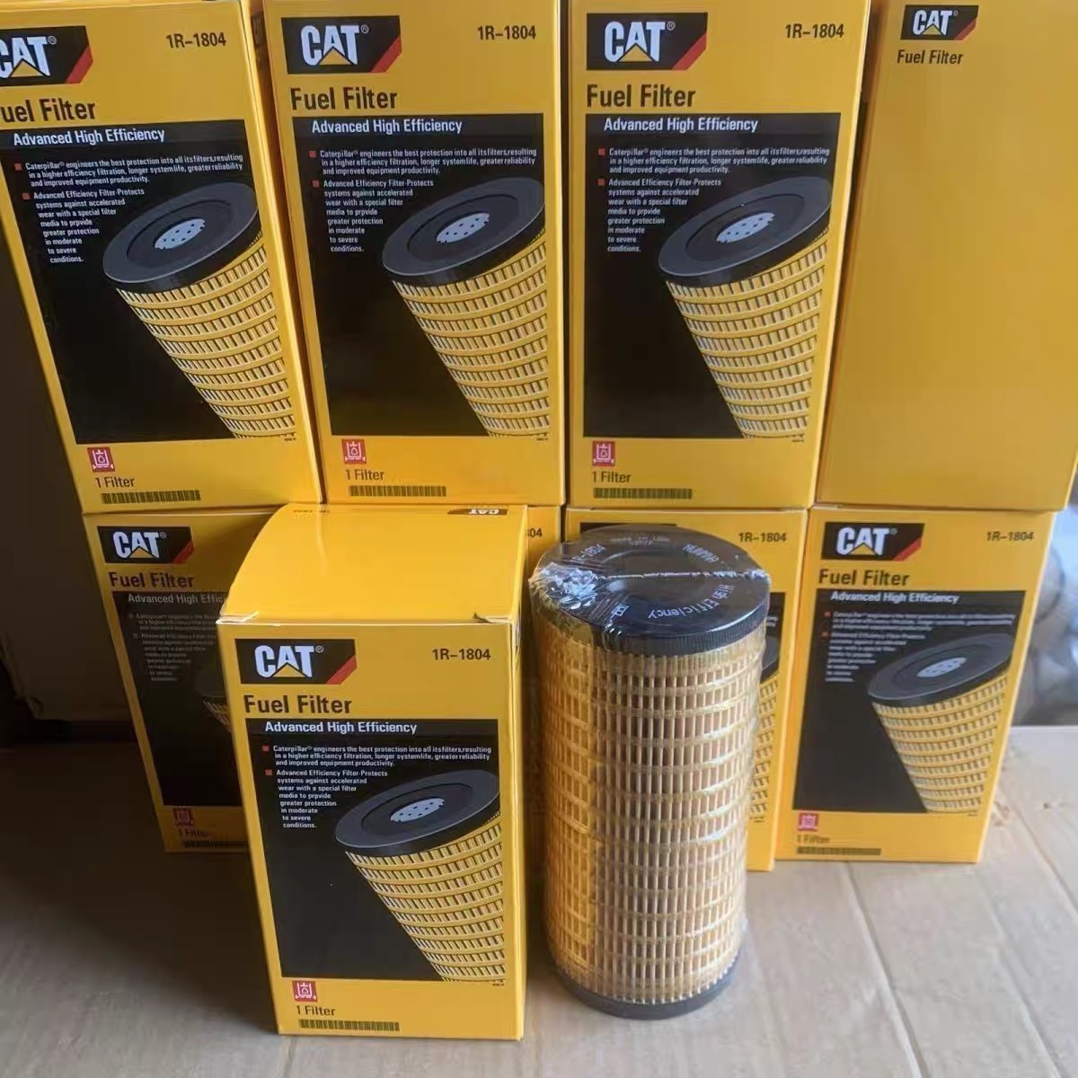 卡特312D2/313D2/318D2/320D2GC柴油滤芯1R-1804挖机配件