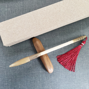 宝宝胎毛笔diy自制作材料婴儿定做脐带章胎发笔套装 盒纪念品相框