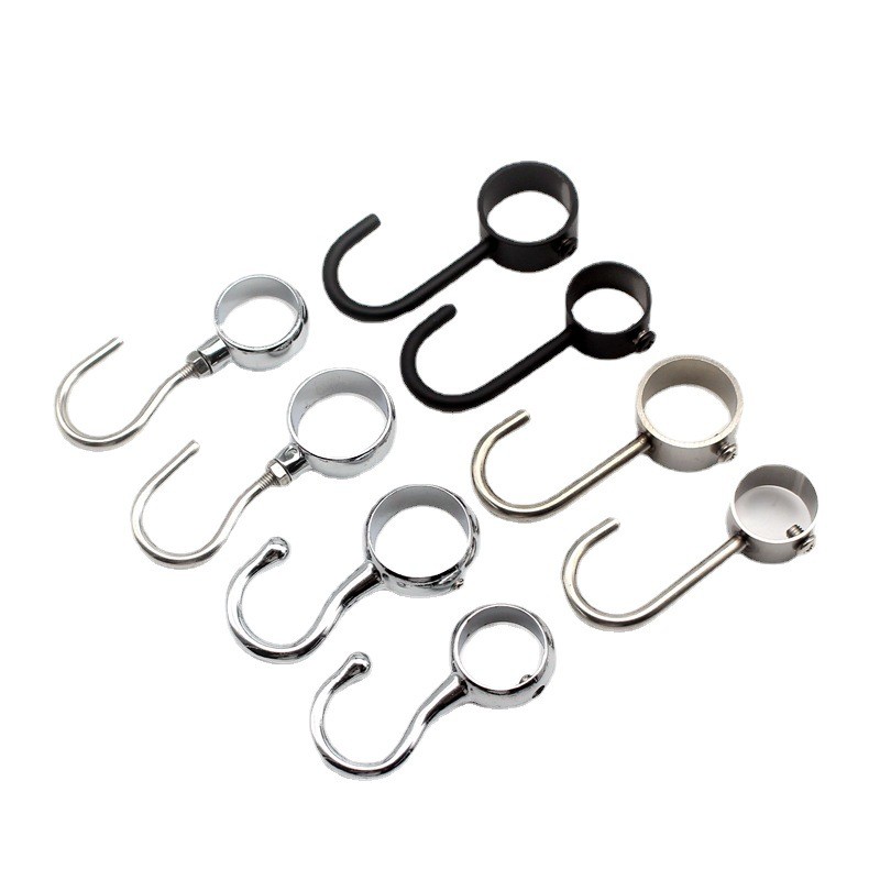 加厚不锈钢套管钩穿管钩活动挂钩厨房挂钩批发不锈钢套管钩衣钩