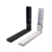 伸缩支架支撑角码 托架 厨房可伸缩折叠式 超强承重金属微波炉支架